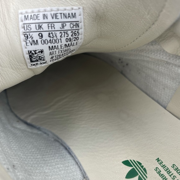 Adidas Rod Laver Vintage Leather Sneaker - size 9.5 - Picture 9 of 9